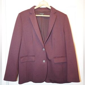 Ann Taylor Purple Blazer Oversized